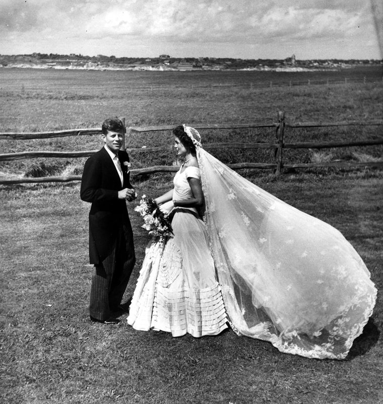 Wedding of JFK and Jackie ...